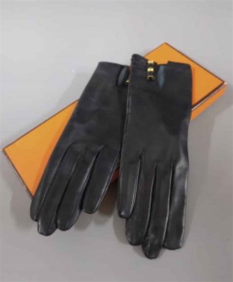 vintage hermes leather gloves 24 f s honore paris|Hermès .